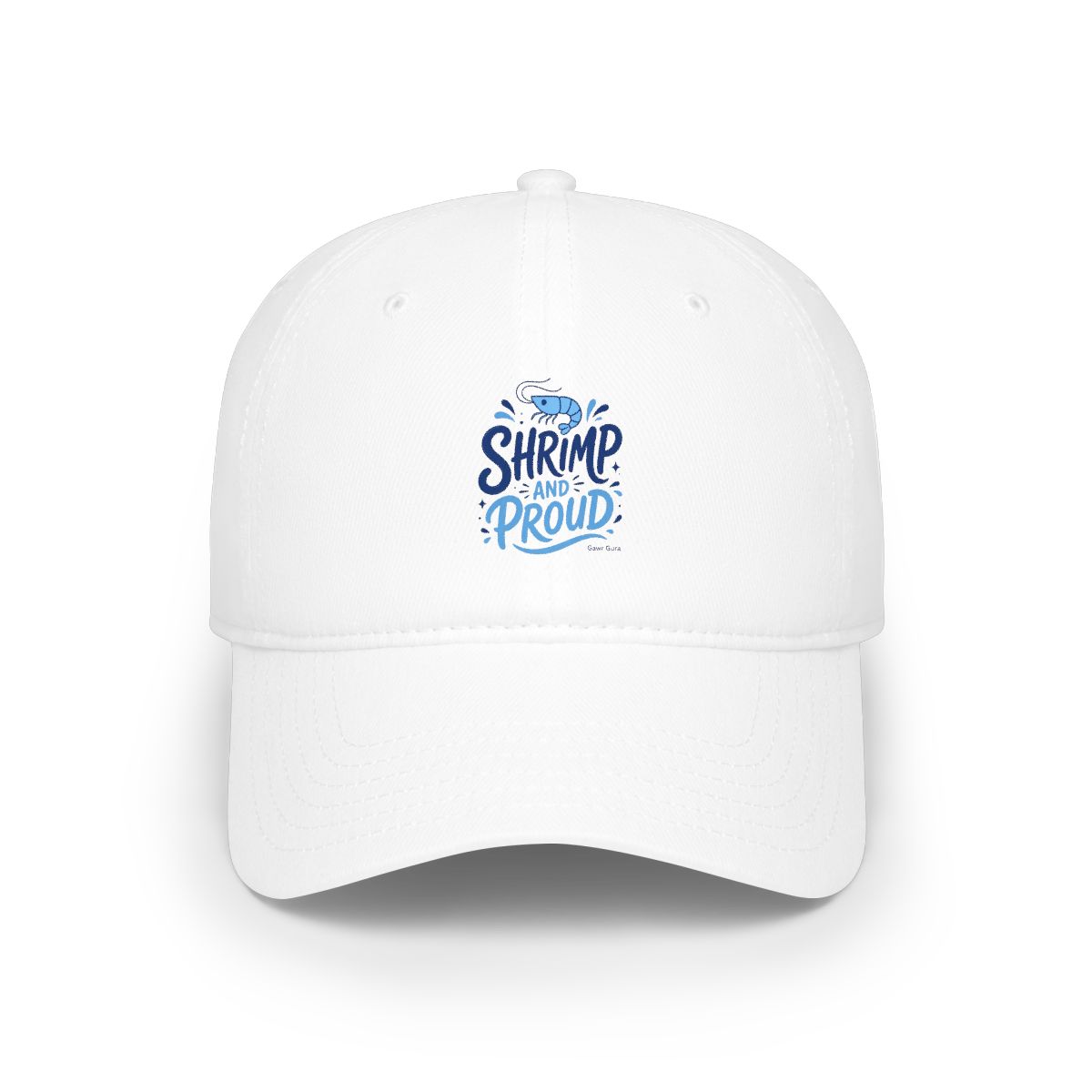 Hololive EN "SHRIMP AND PROUD" Hat - alternate angle 5, merchandise