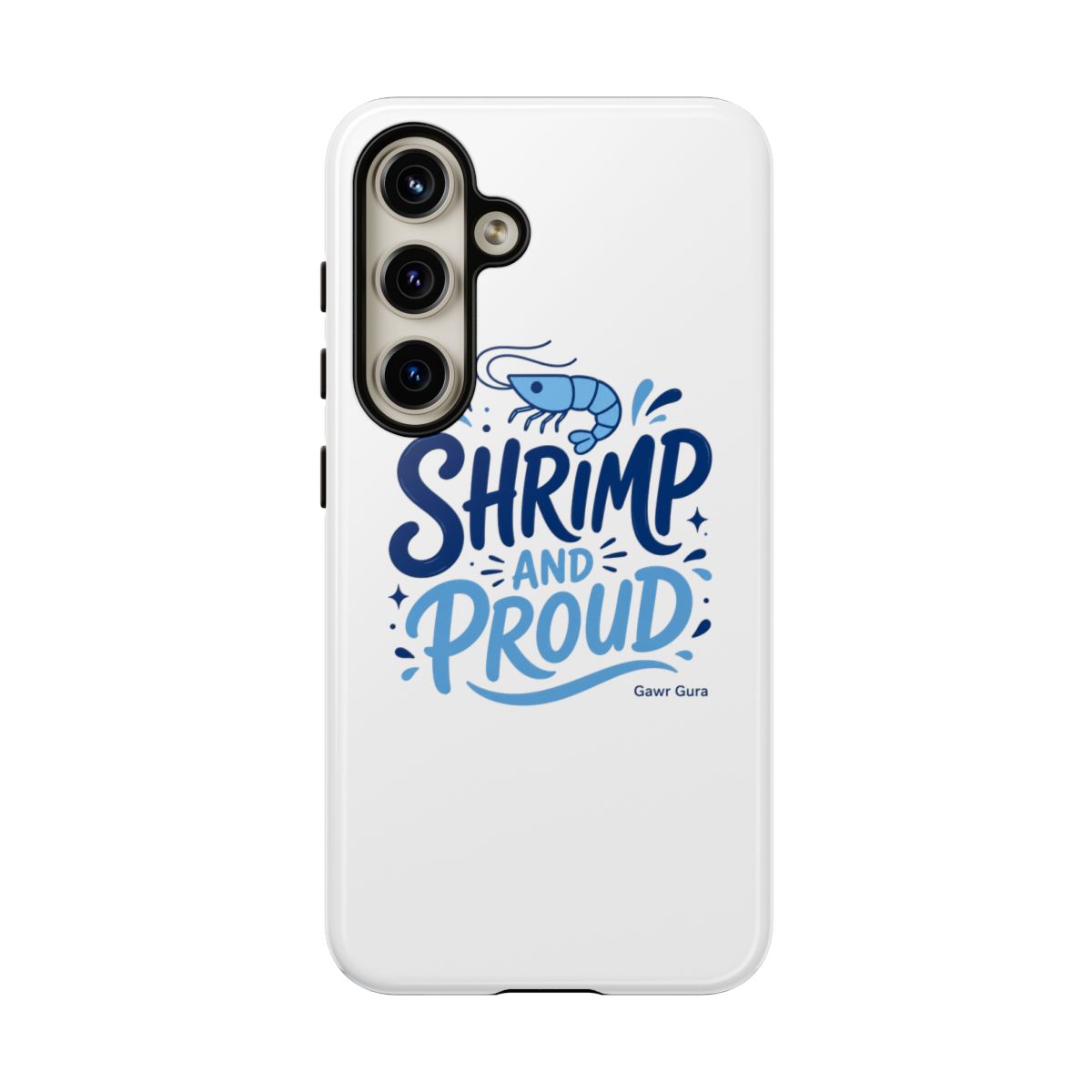 Hololive EN "SHRIMP AND PROUD" Phone Case - alternate angle 5, merchandise