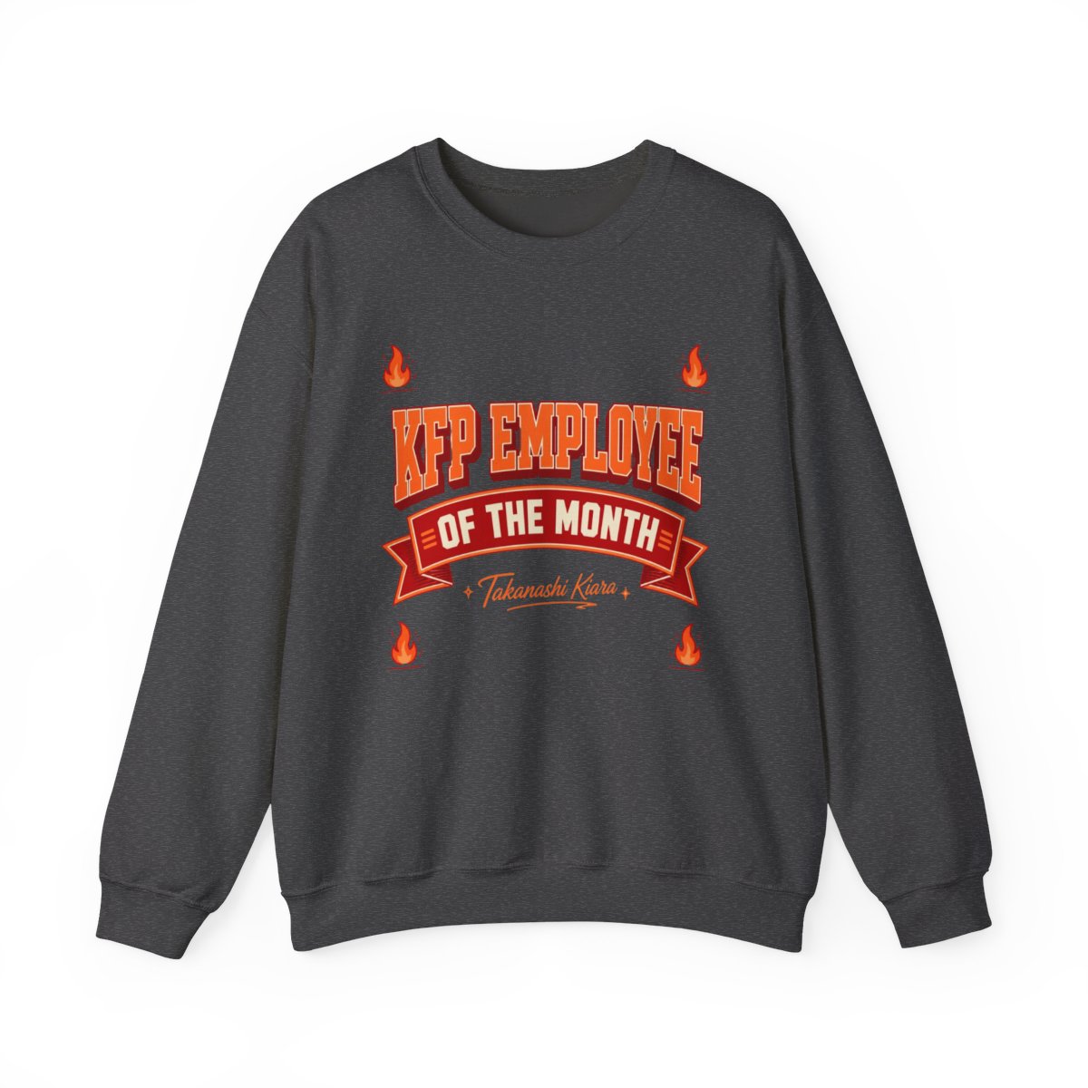 Hololive EN "KFP Employee of the Month" Crewneck - alternate angle 3, merchandise