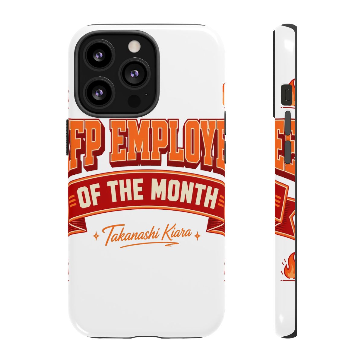 Hololive EN "KFP Employee of the Month" Phone Case - alternate angle 1, merchandise