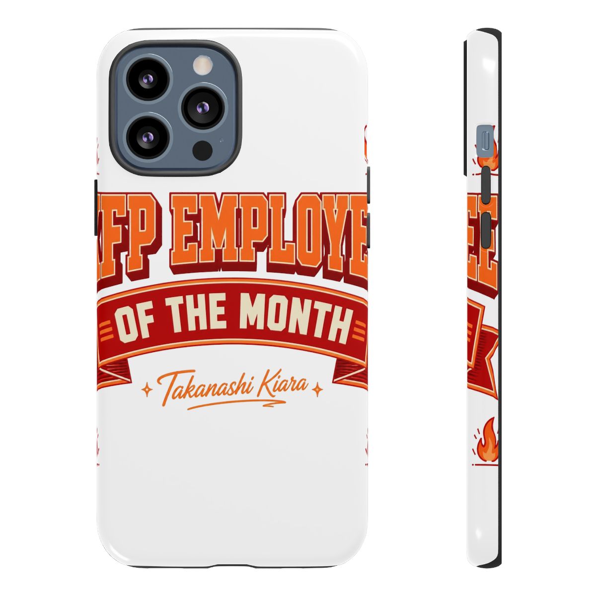 Hololive EN "KFP Employee of the Month" Phone Case - alternate angle 2, merchandise