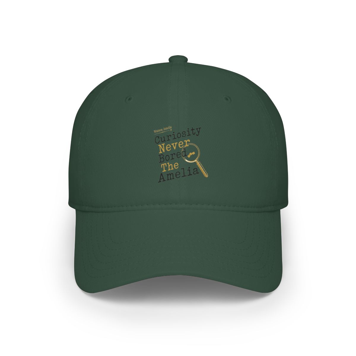 Hololive EN "Curiosity Never Bored The Amelia" Hat - alternate angle 4, merchandise