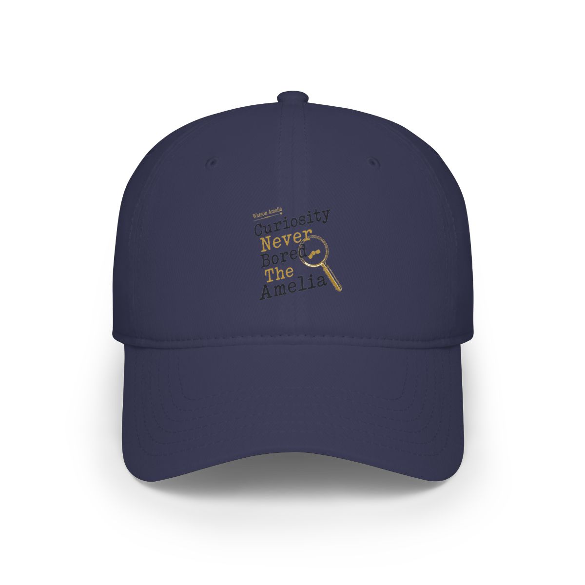 Hololive EN "Curiosity Never Bored The Amelia" Hat - alternate angle 4, merchandise