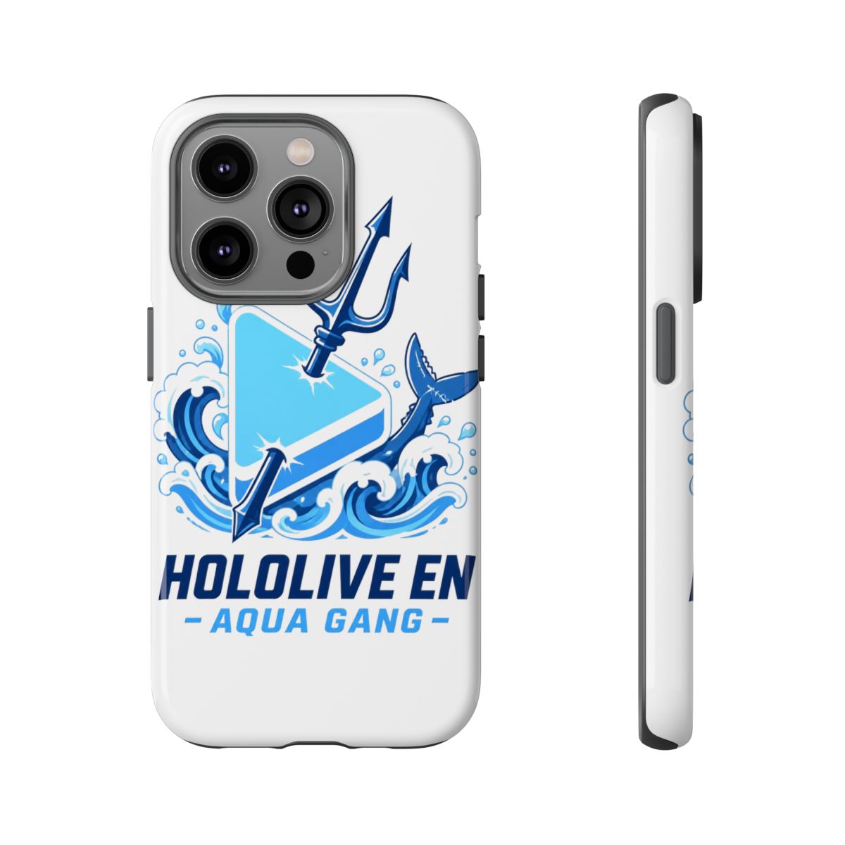 Hololive EN "Hololive EN - Aqua Gang" Phone Case - alternate angle 2, merchandise