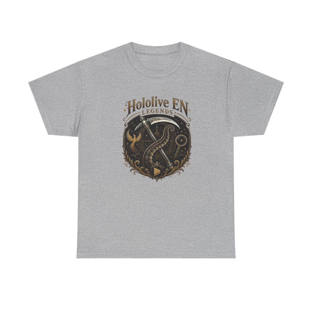 Hololive EN "Hololive EN Legends" Unisex Tee - alternate angle 3, merchandise