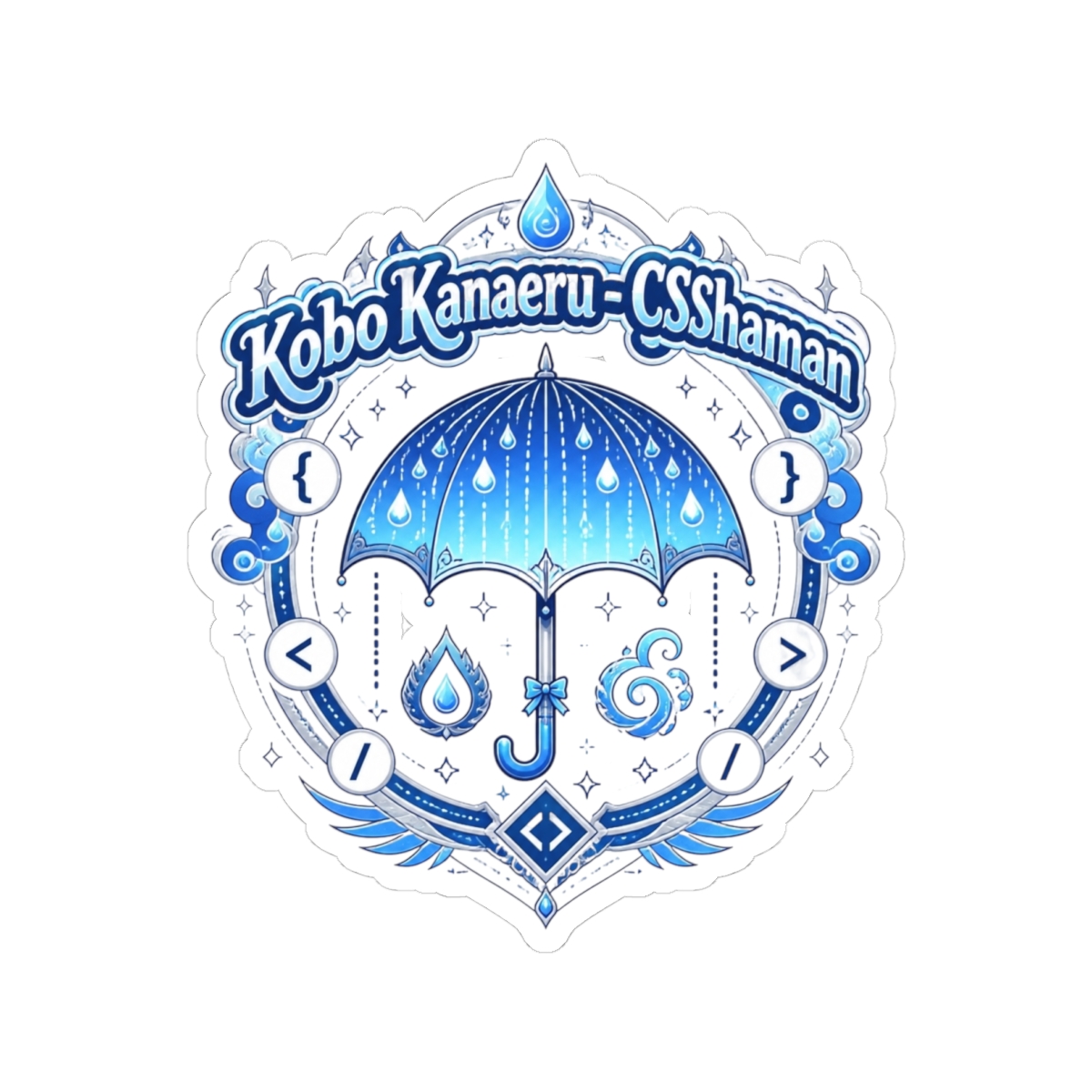 Kobo Kanaeru "Kobo Kanaeru - CSShaman" Sticker - Official Stickers merchandise