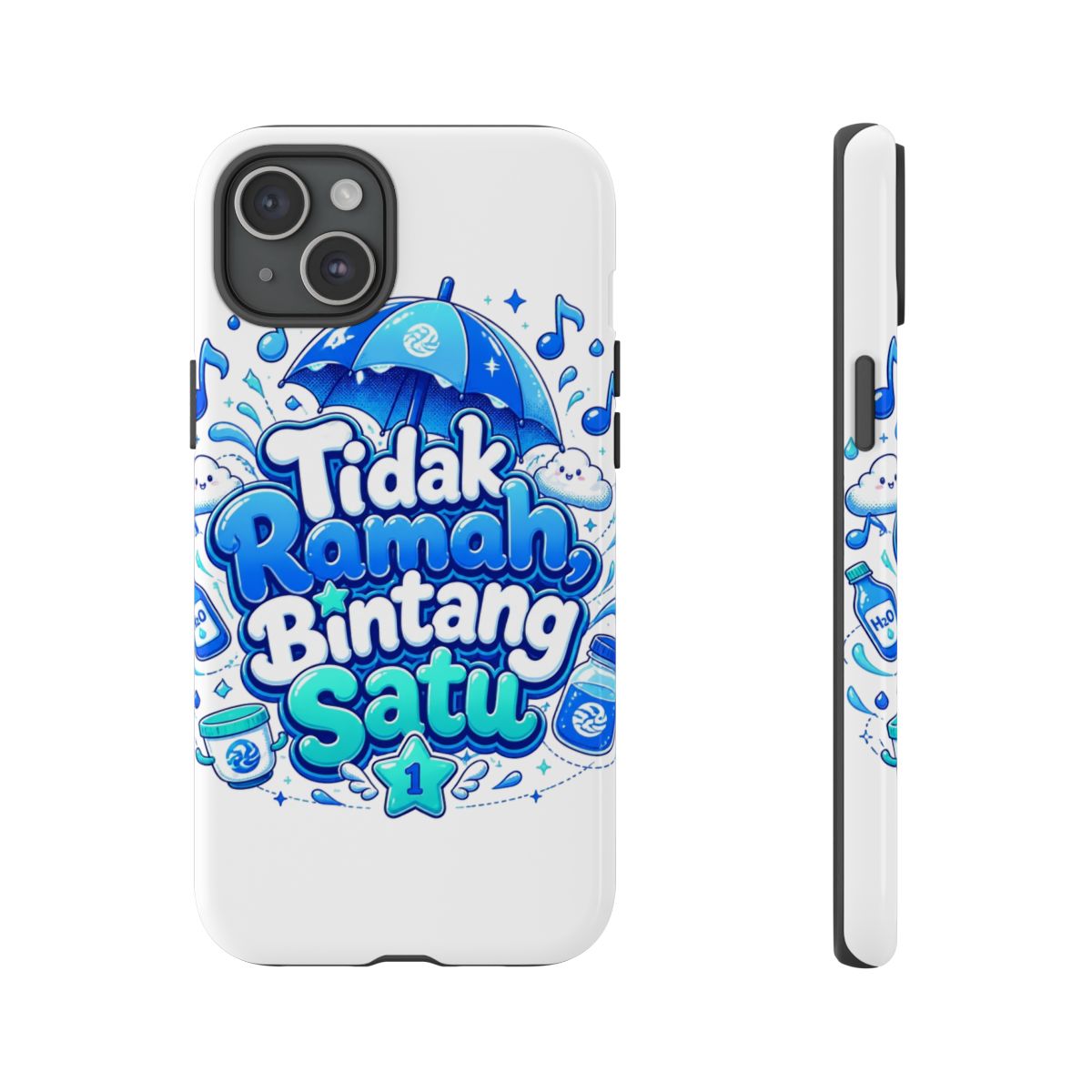 Kobo Kanaeru "Tidak Ramah, Bintang Satu" Phone Case - alternate angle 5, merchandise