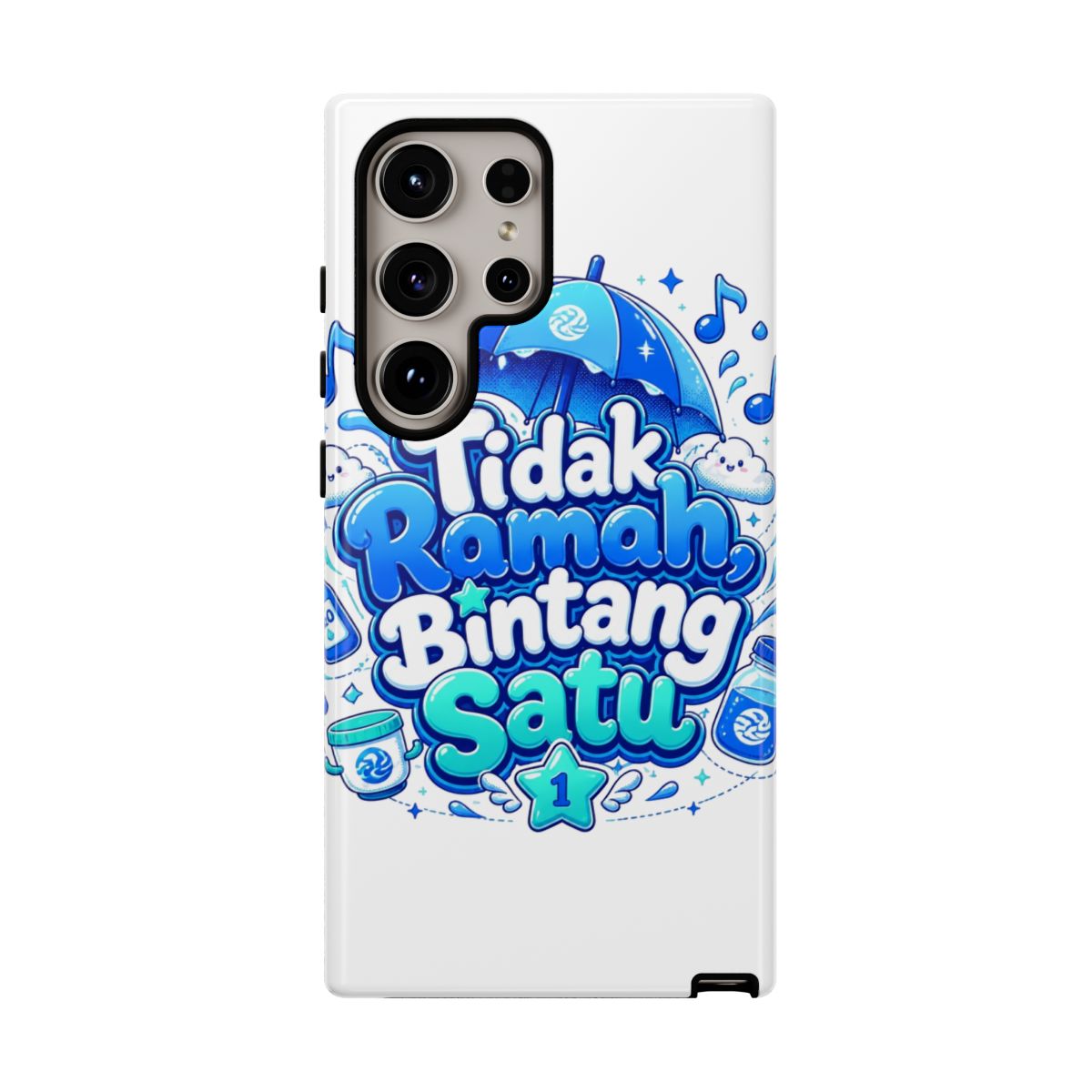 Kobo Kanaeru "Tidak Ramah, Bintang Satu" Phone Case - alternate angle 1, merchandise