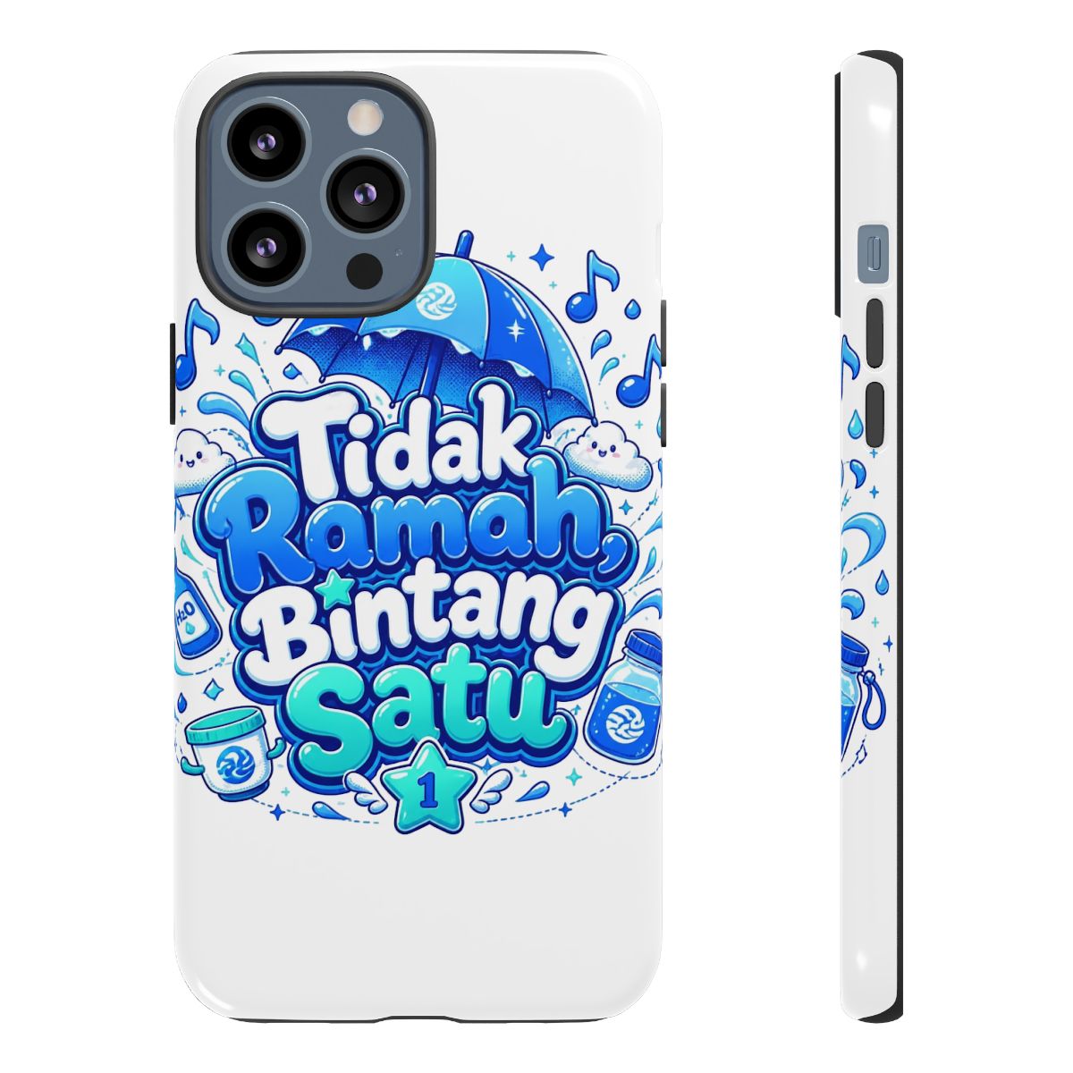 Kobo Kanaeru "Tidak Ramah, Bintang Satu" Phone Case - alternate angle 1, merchandise