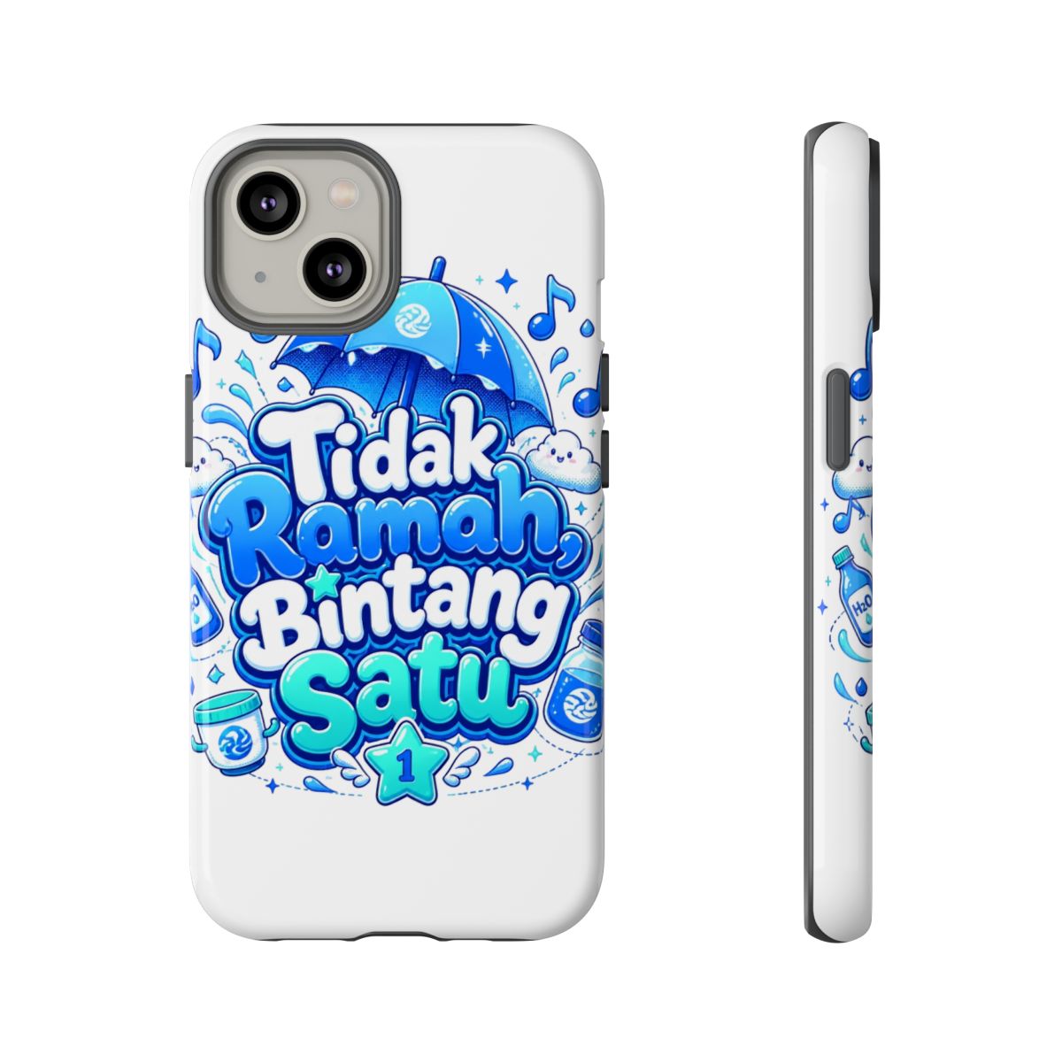 Kobo Kanaeru "Tidak Ramah, Bintang Satu" Phone Case - alternate angle 5, merchandise