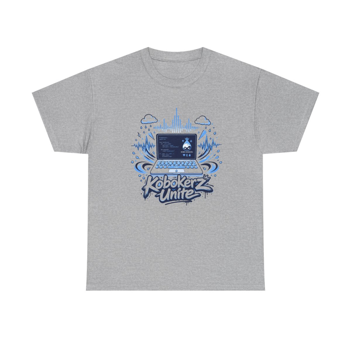 Kobo Kanaeru "Kobokerz Unite" Unisex Tee - alternate angle 3, merchandise