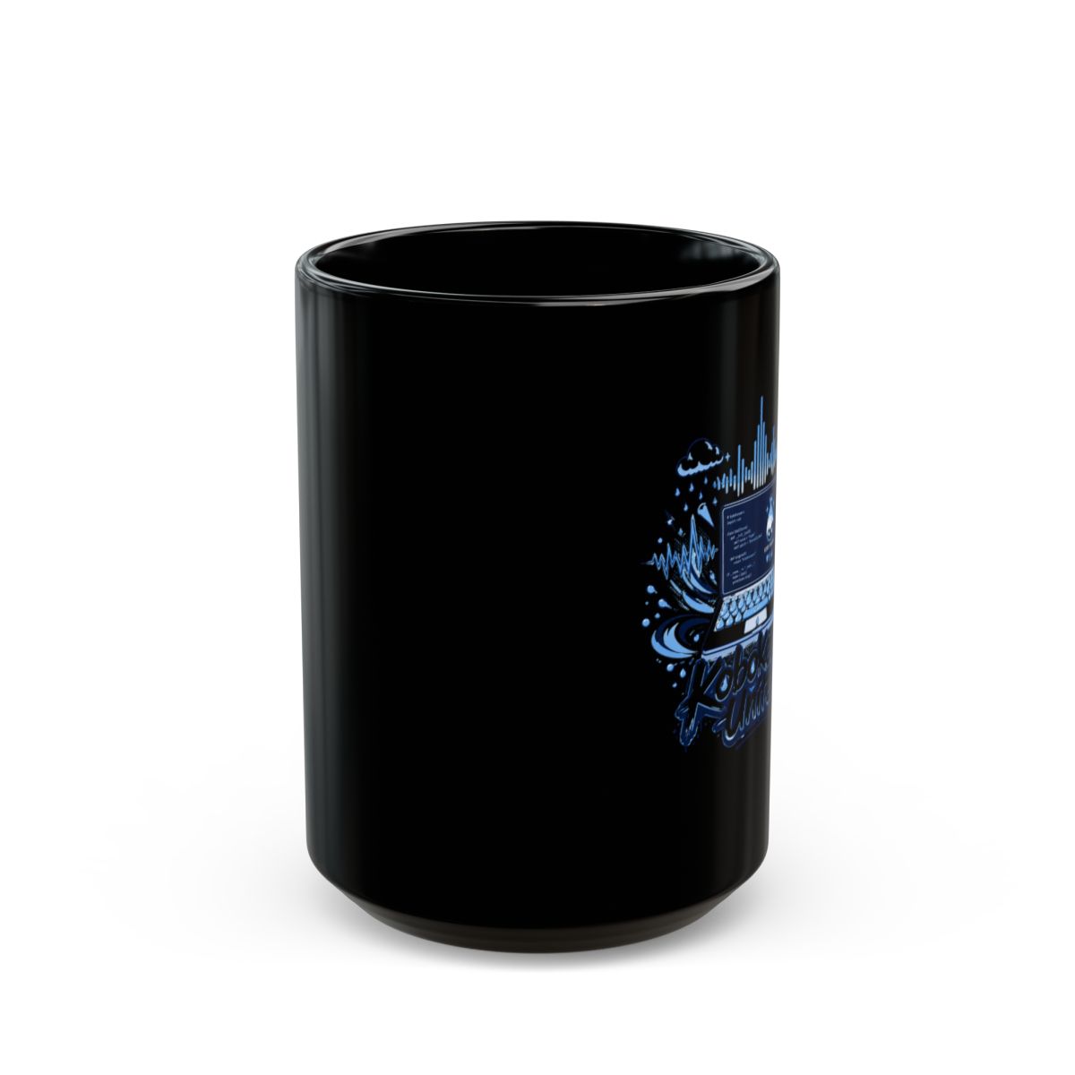 Kobo Kanaeru "Kobokerz Unite" Black Mug - alternate angle 2, merchandise