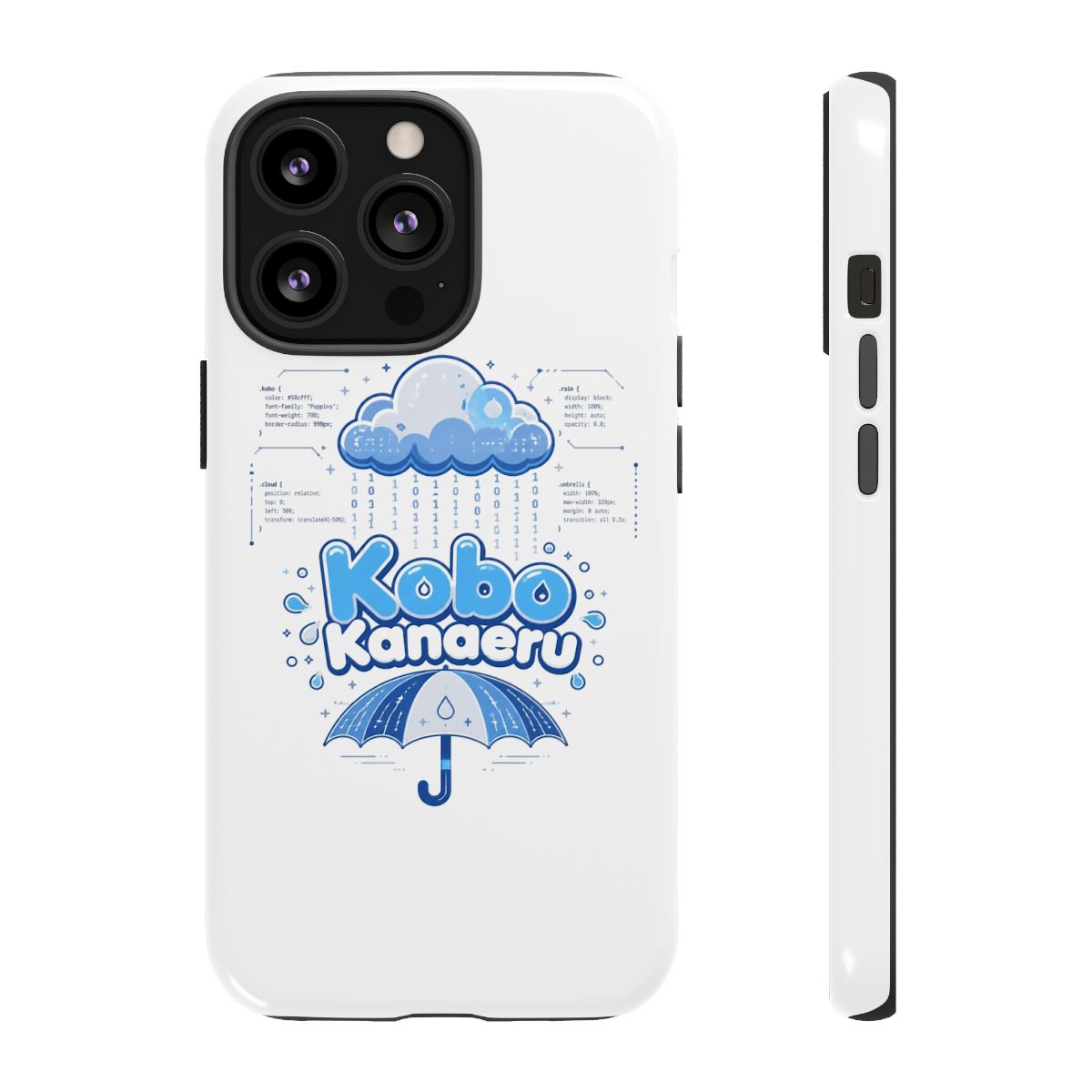 Kobo Kanaeru "Kobo Kanaeru" Phone Case - alternate angle 2, merchandise
