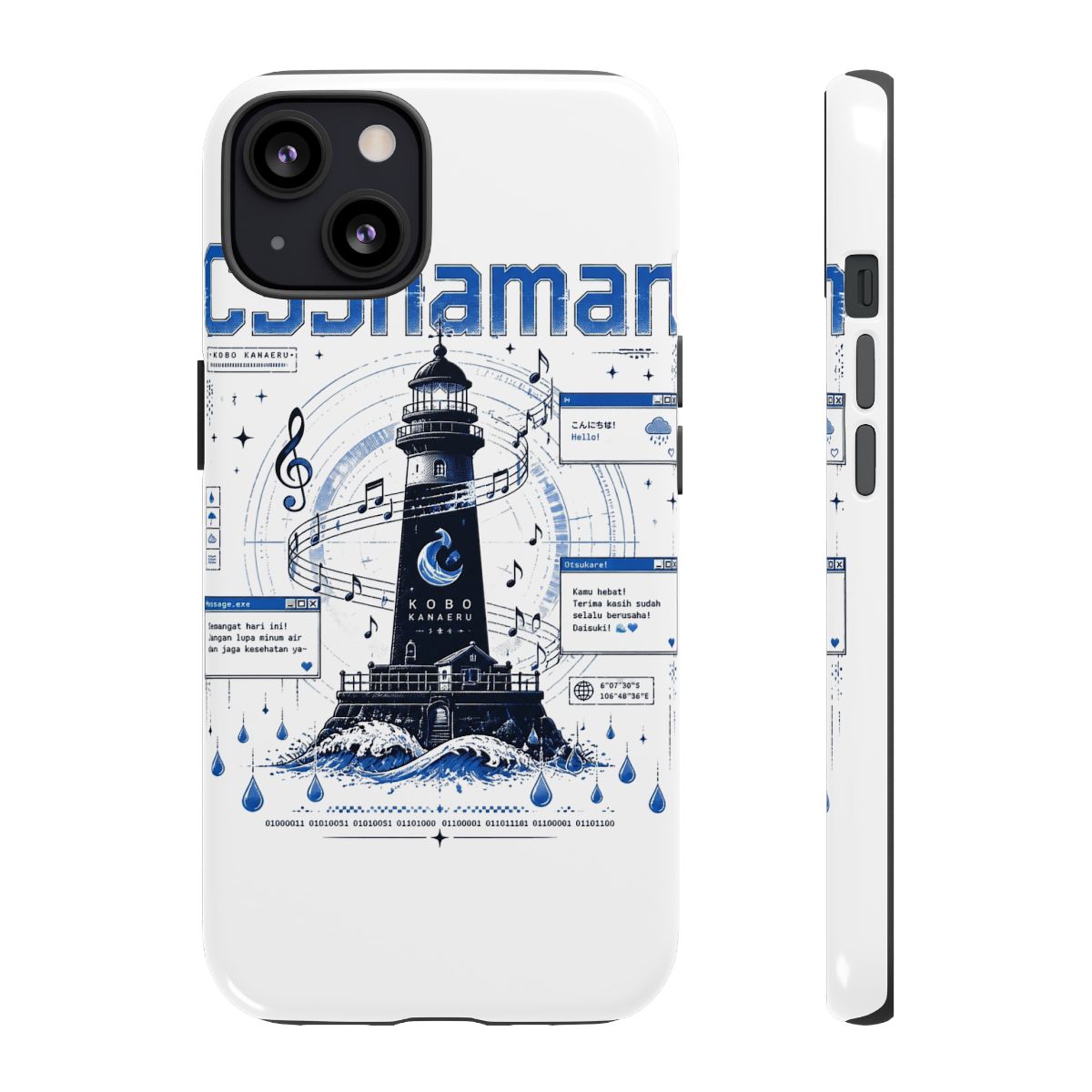 Kobo Kanaeru "CSShaman" Phone Case - alternate angle 1, merchandise