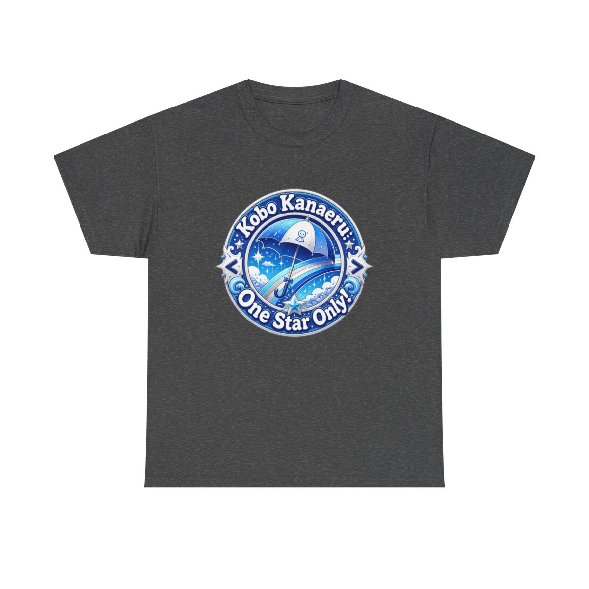 Kobo Kanaeru "Kobo Kanaeru: One Star Only!" Unisex Tee - alternate angle 2, merchandise