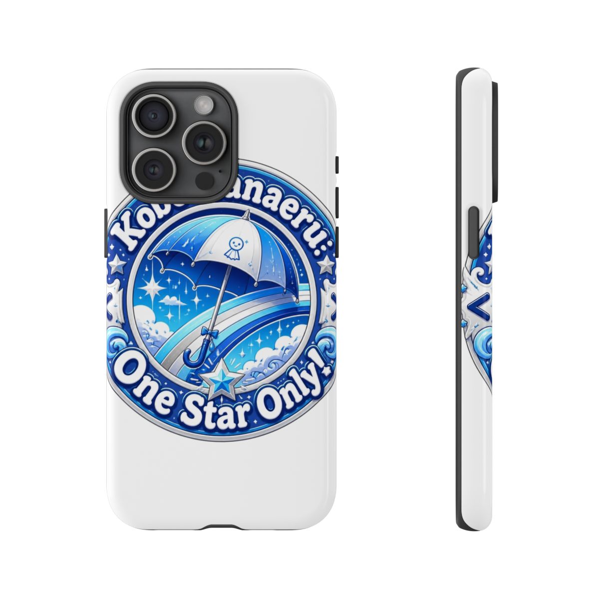 Kobo Kanaeru "Kobo Kanaeru: One Star Only!" Phone Case - alternate angle 2, merchandise