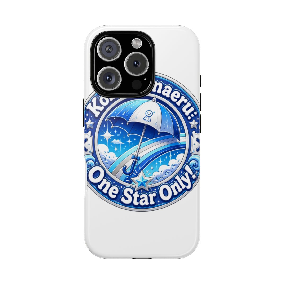 Kobo Kanaeru "Kobo Kanaeru: One Star Only!" Phone Case - alternate angle 3, merchandise