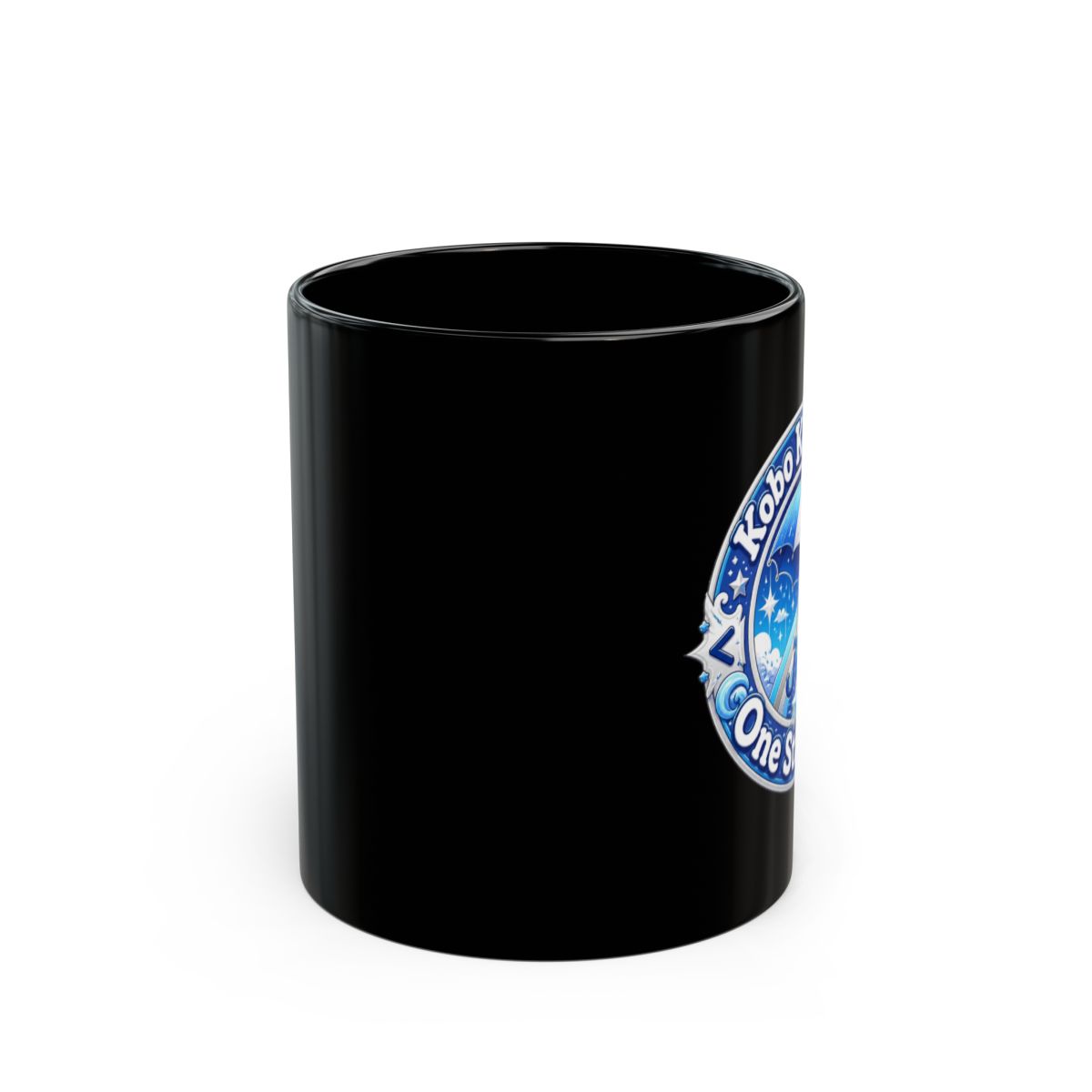 Kobo Kanaeru "Kobo Kanaeru: One Star Only!" Black Mug - alternate angle 1, merchandise