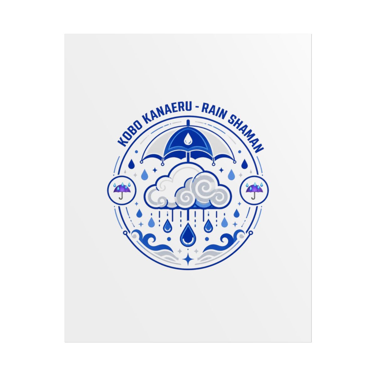 Kobo Kanaeru "Kobo Kanaeru - Rain Shaman" Poster - Official Posters & Wall Art merchandise
