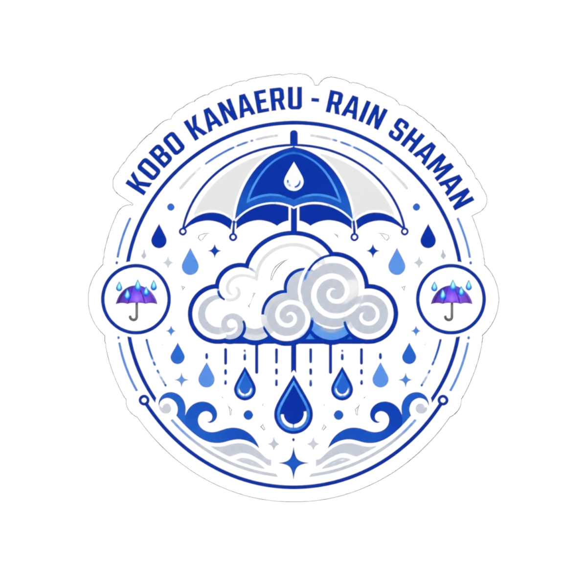 Kobo Kanaeru "Kobo Kanaeru - Rain Shaman" Sticker - alternate angle 2, merchandise