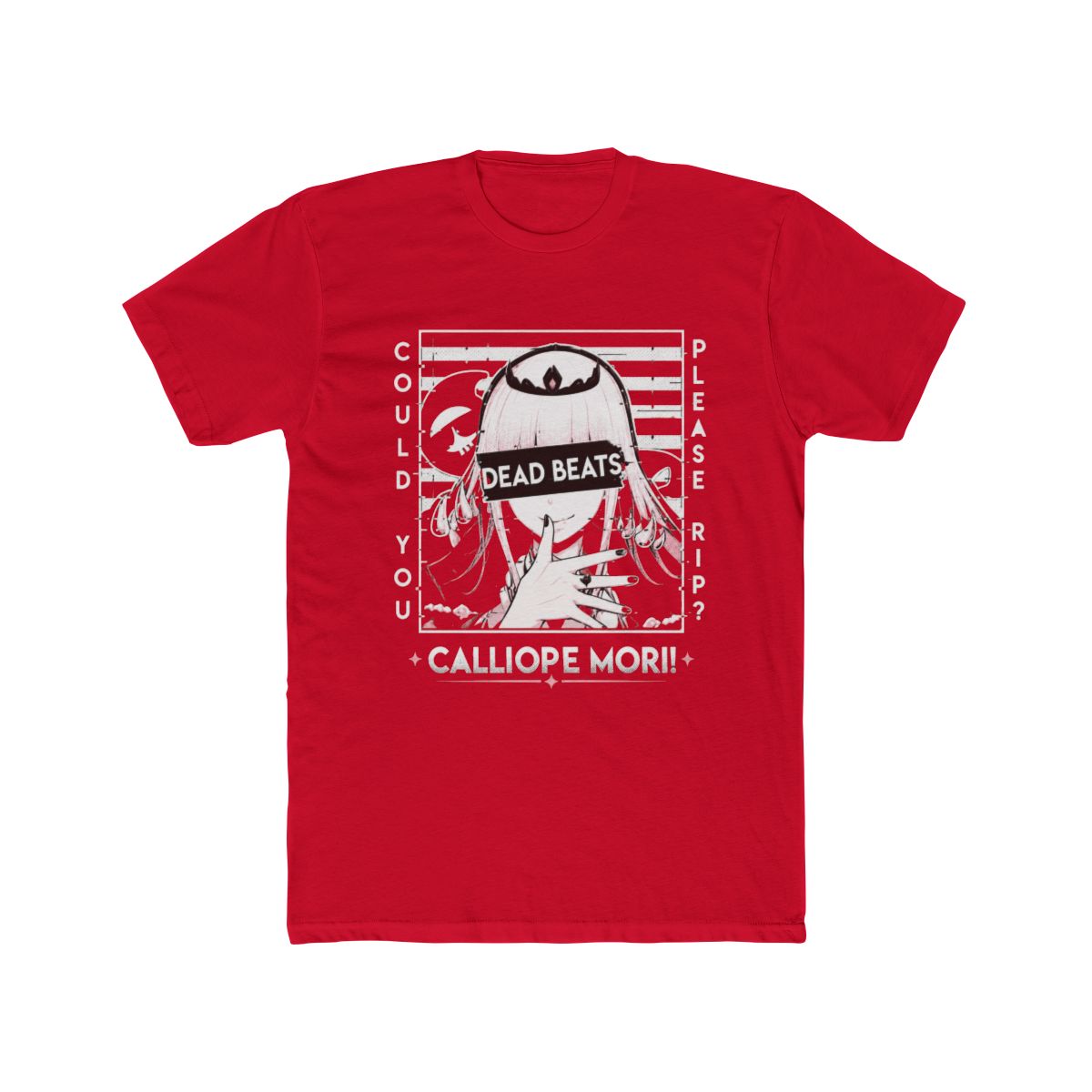Calliope Mori Glitched T Shirt | Hololive EN - alternate angle 5, merchandise