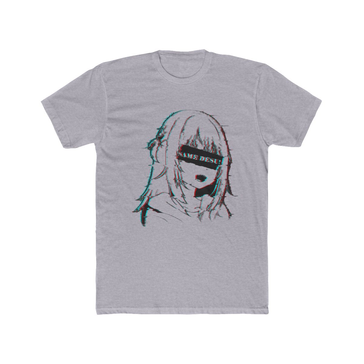 Gawr Gura Hololive En Glitched T Shirt - alternate angle 3, merchandise
