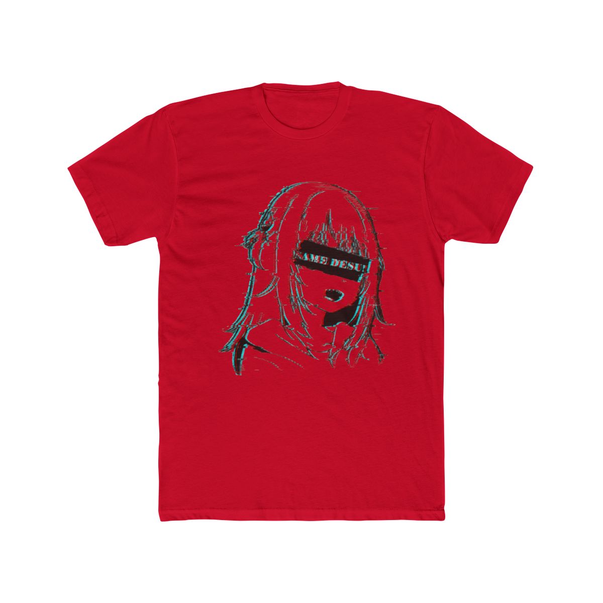 Gawr Gura Hololive En Glitched T Shirt - alternate angle 3, merchandise
