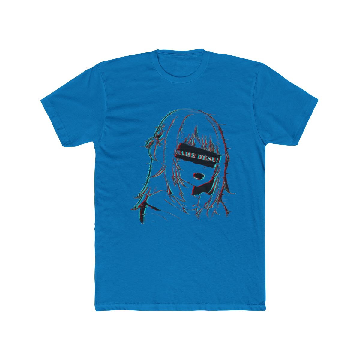 Gawr Gura Hololive En Glitched T Shirt - alternate angle 2, merchandise