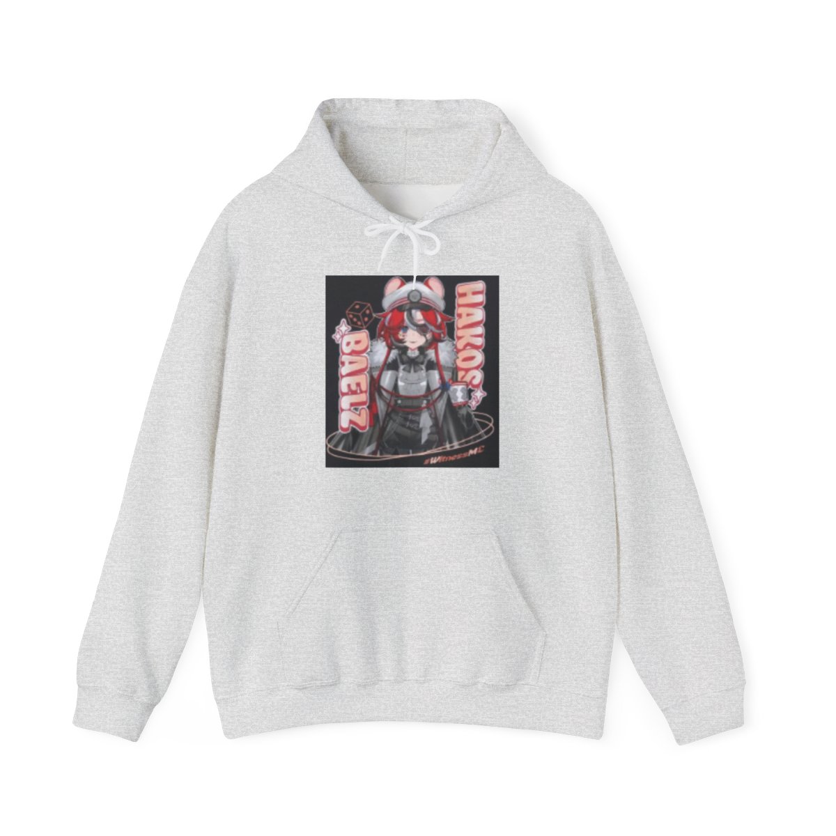 Hakos Baelz Hoodie | Hololive EN - alternate angle 2, merchandise