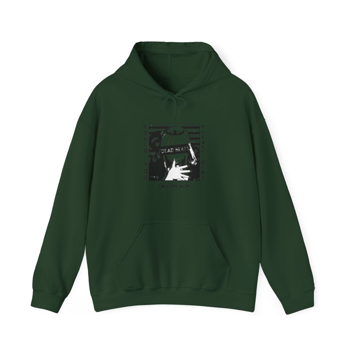 Calliope Mori Glitched Hoodie | Hololive EN - alternate angle 3, merchandise