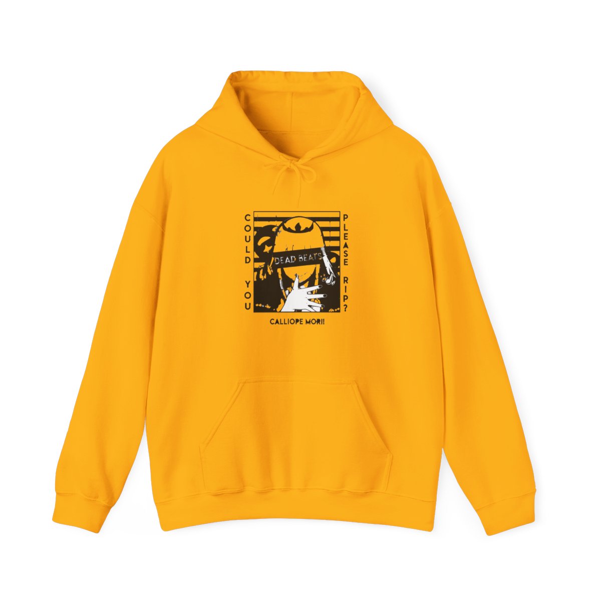 Calliope Mori Glitched Hoodie | Hololive EN - alternate angle 3, merchandise