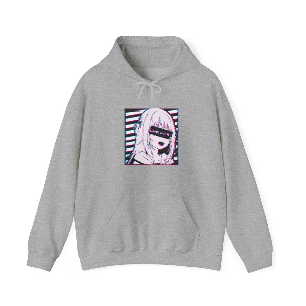 Gawr Gura Hololive En Glitched Hoodie