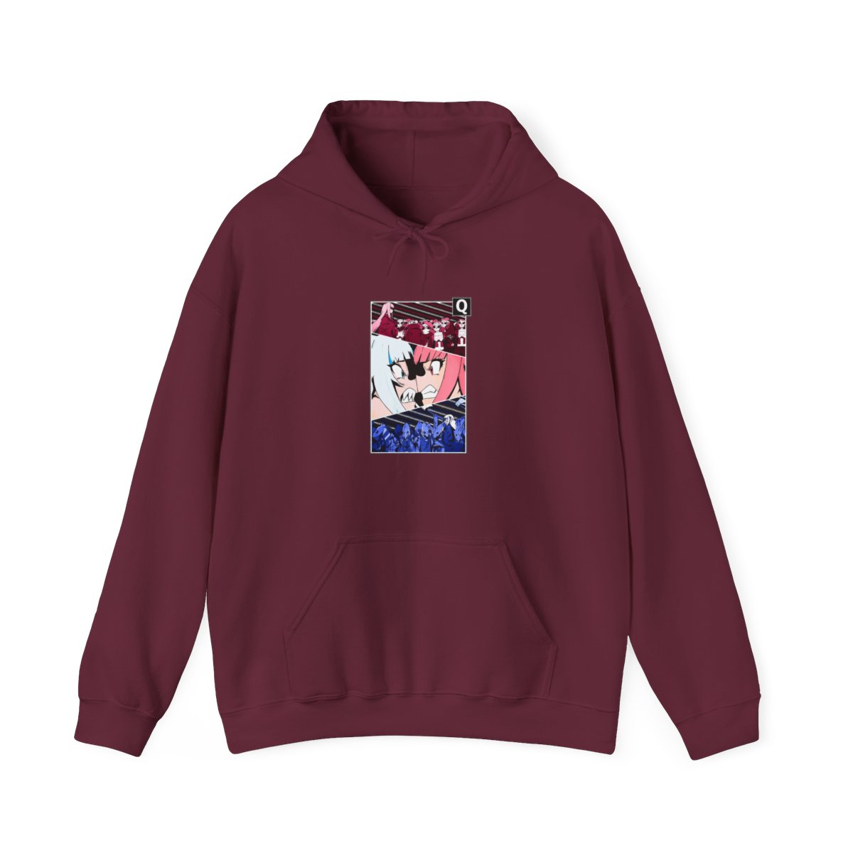 Q | Gawr Gura & Calliope Mori Hololive En Hoodie - alternate angle 5, merchandise