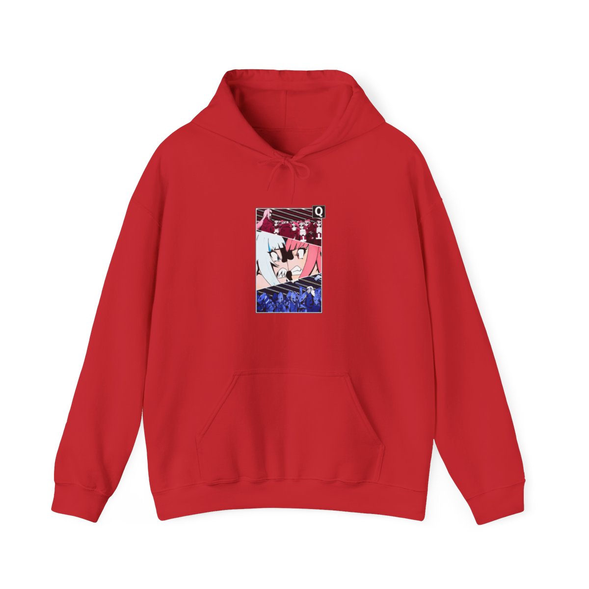 Q | Gawr Gura & Calliope Mori Hololive En Hoodie - alternate angle 4, merchandise