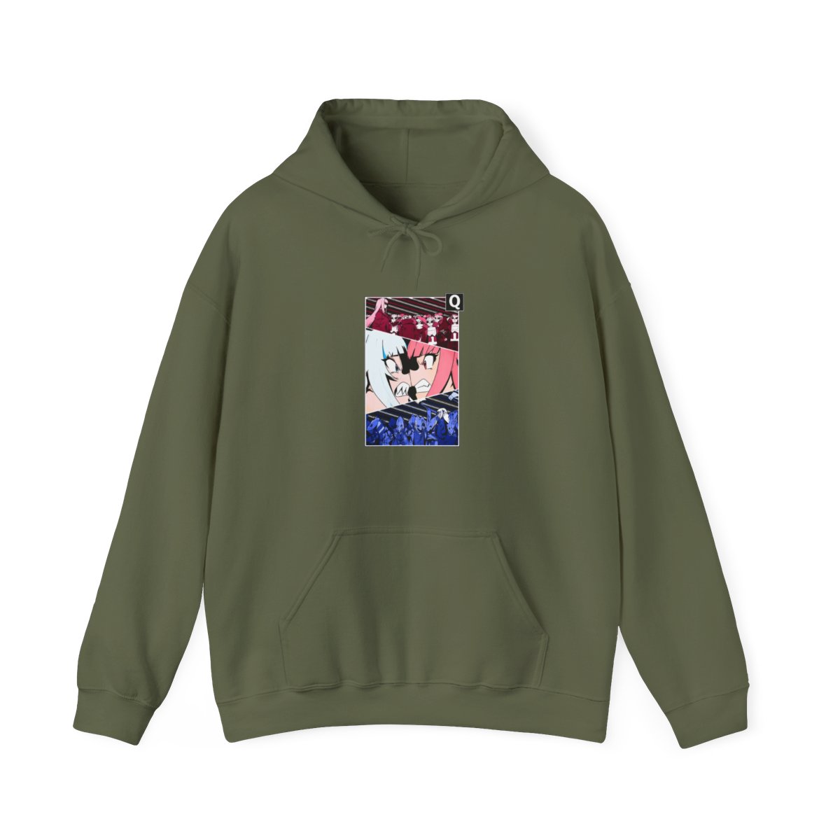 Q | Gawr Gura & Calliope Mori Hololive En Hoodie - Official Hoodies merchandise