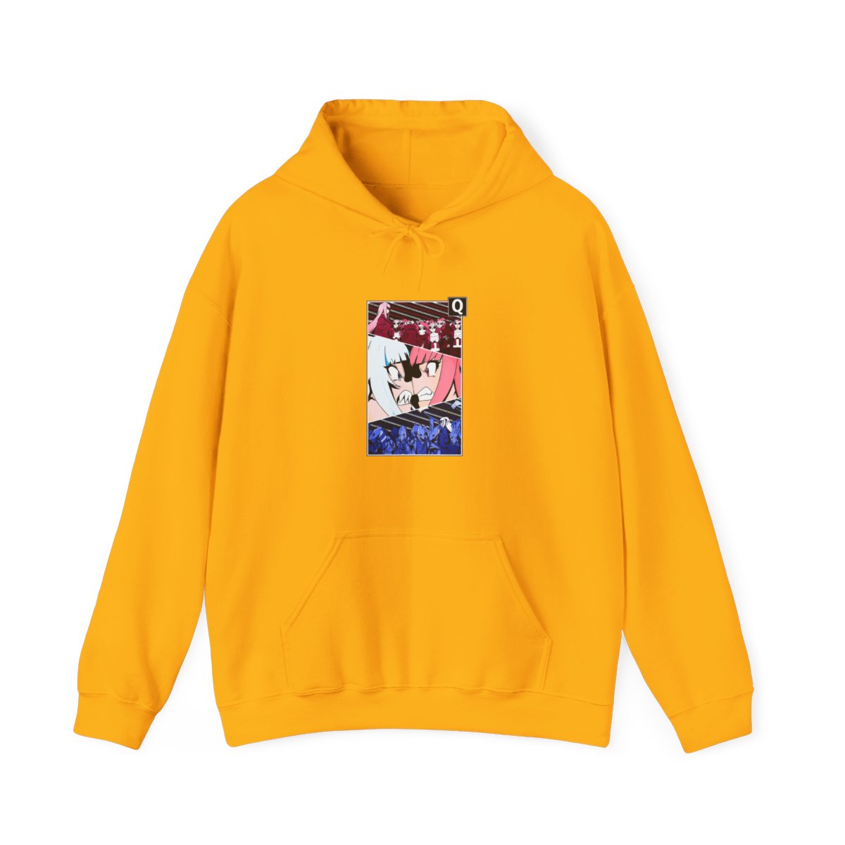 Q | Gawr Gura & Calliope Mori Hololive En Hoodie - alternate angle 4, merchandise