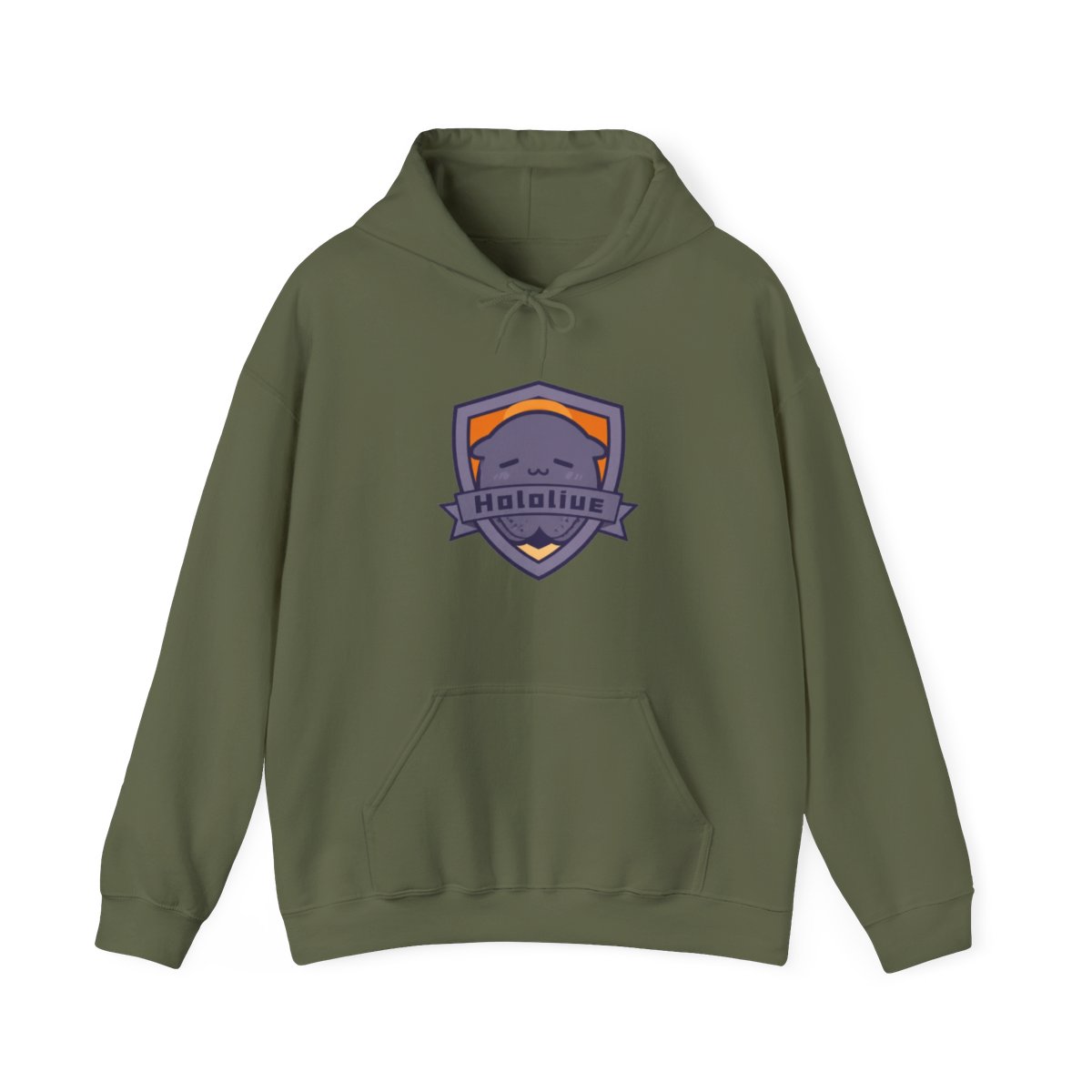 Takodachi Badge Hololive Ina Fanbase Hoodie | Hololive EN - alternate angle 2, merchandise