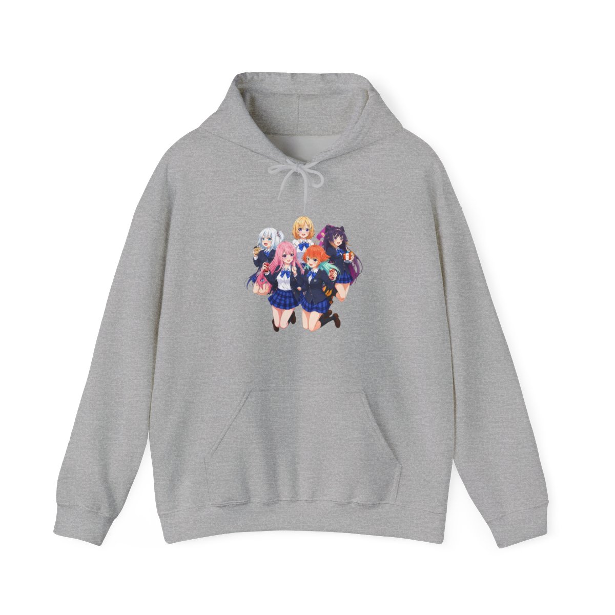 Hololive EN - All Holomyth (Gawr Gura, Watson Amelia, Takanashi Kiara, Ninomae Ina'nis and Mori Calliope) Hoodie