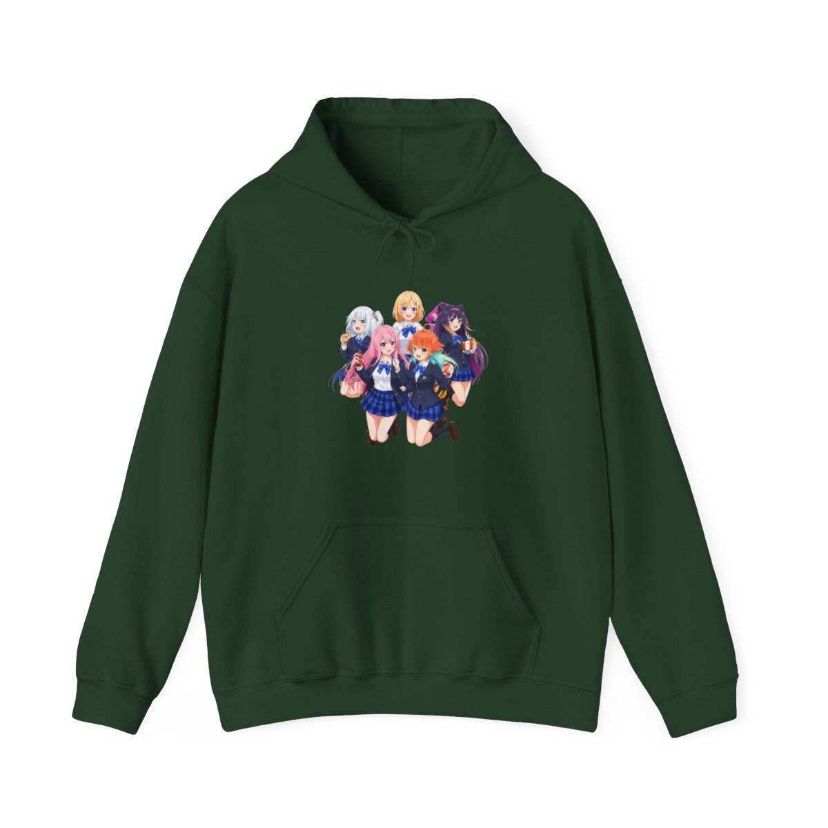 Hololive EN - All Holomyth (Gawr Gura, Watson Amelia, Takanashi Kiara, Ninomae Ina'nis and Mori Calliope) Hoodie