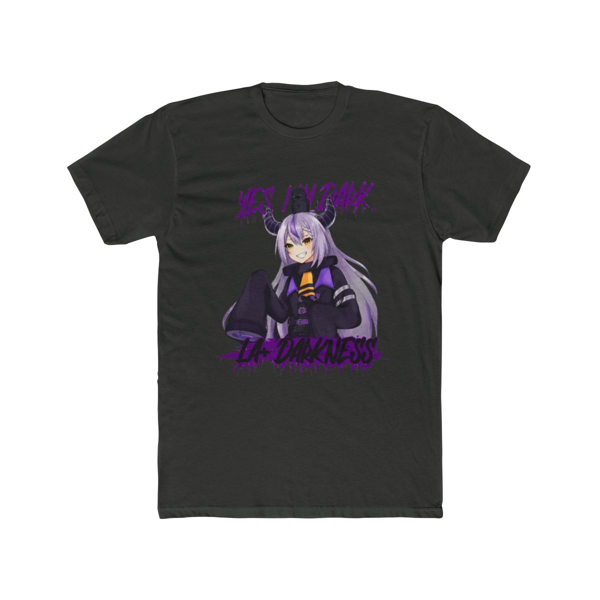 Hololive - La+ Darkness T Shirt | Hololive EN - alternate angle 3, merchandise