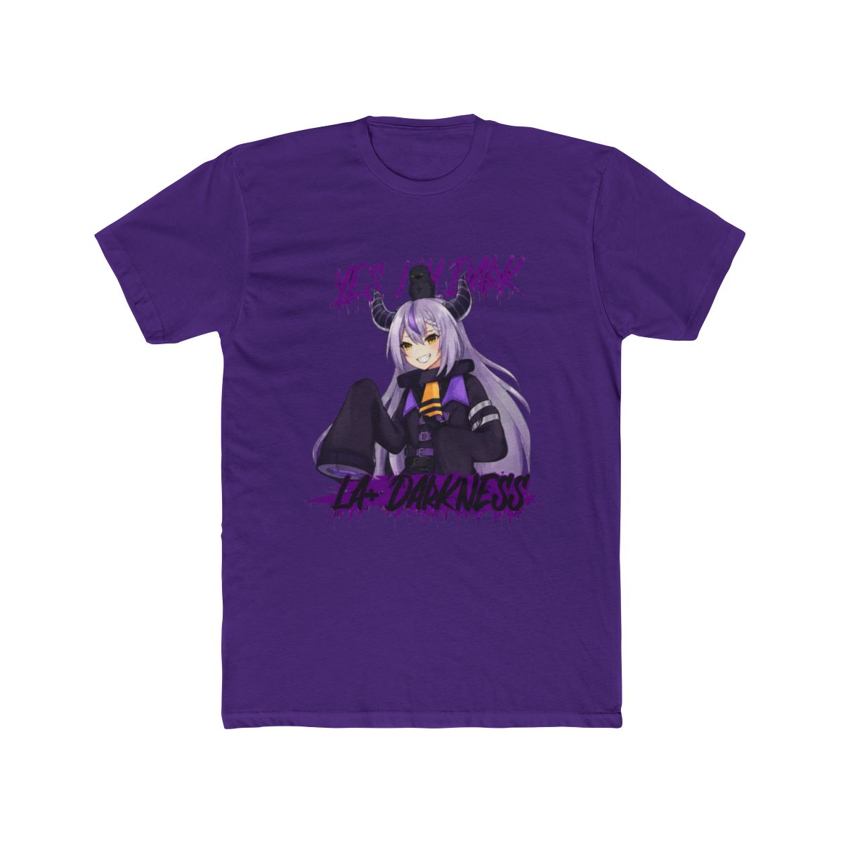 Hololive - La+ Darkness T Shirt | Hololive EN - alternate angle 5, merchandise