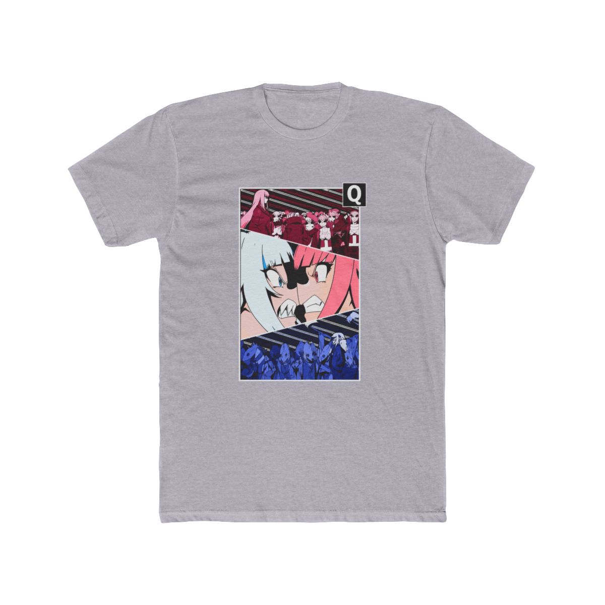 Q | Gawr Gura & Calliope Mori Hololive En Long Sleeve T Shirt - alternate angle 4, merchandise