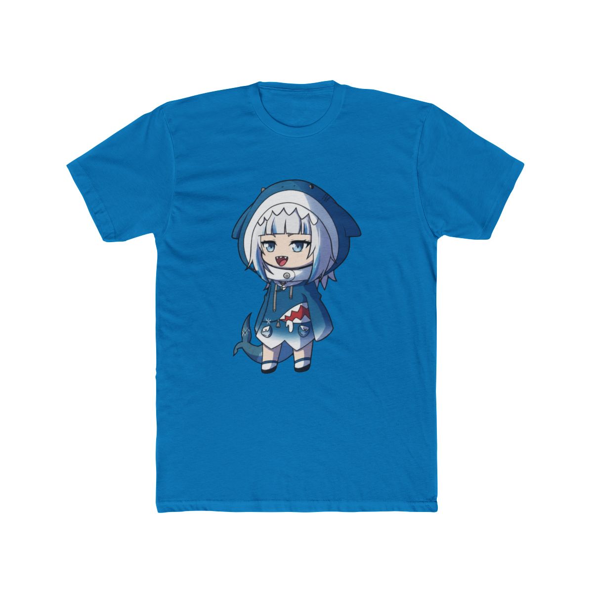 Chibi Gawr Gura - Hololive Long Sleeve T Shirt | Hololive EN - alternate angle 5, merchandise