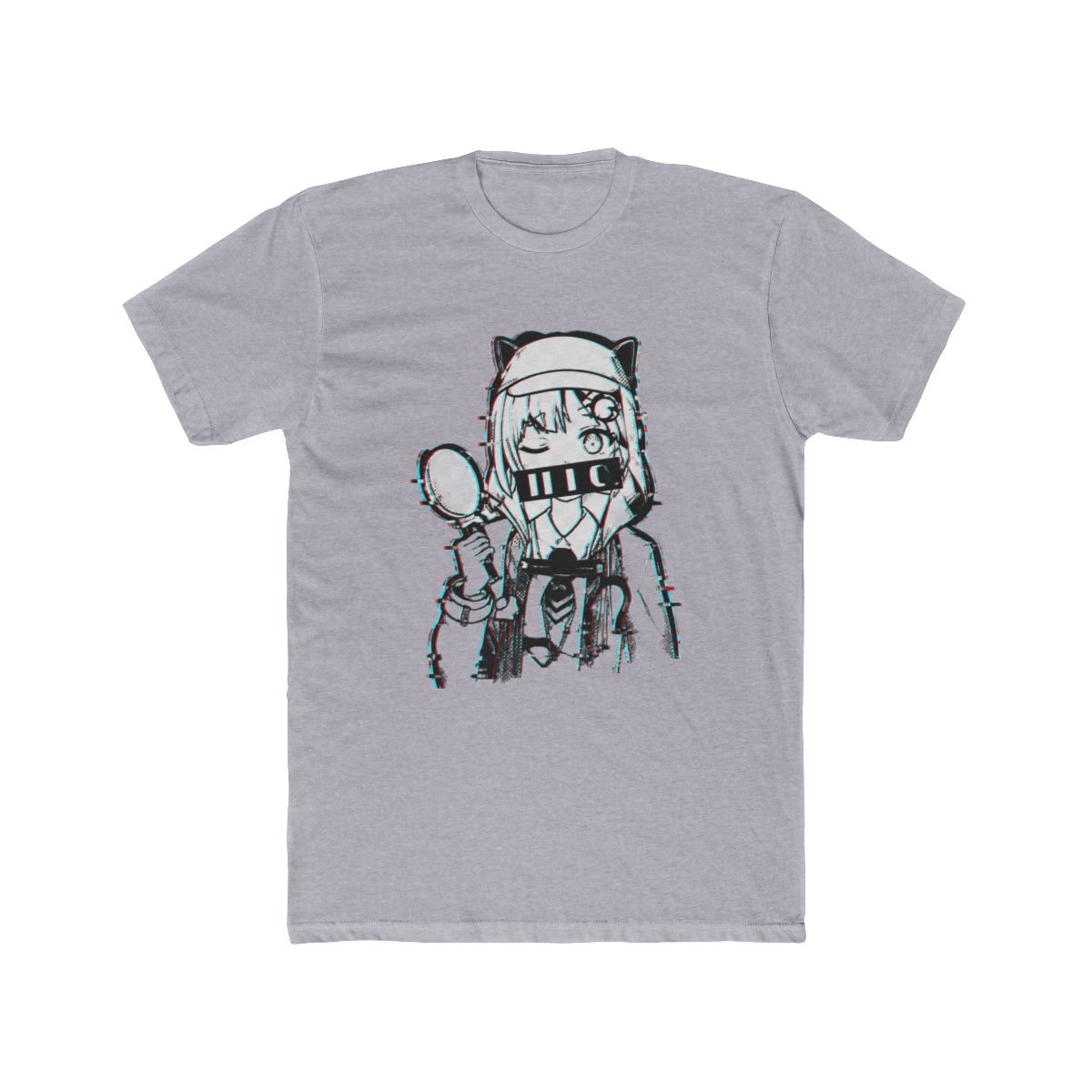 Amelia Watson Hololive English Glitched T Shirt - alternate angle 3, merchandise
