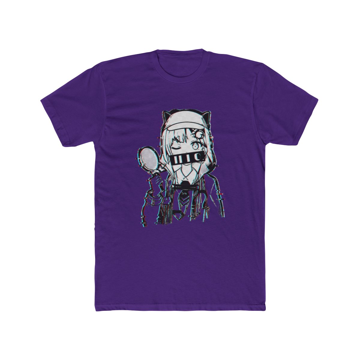 Amelia Watson Hololive English Glitched T Shirt - alternate angle 4, merchandise
