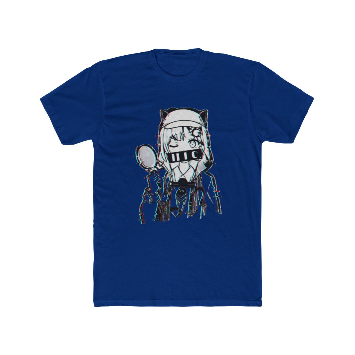 Amelia Watson Hololive English Glitched T Shirt - alternate angle 3, merchandise