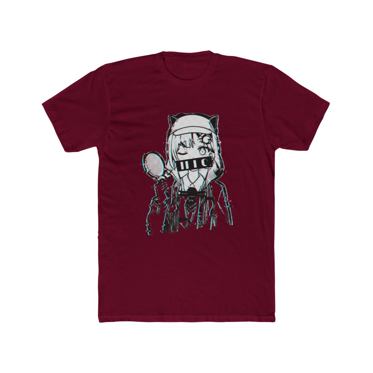 Amelia Watson Hololive English Glitched Long Sleeve T Shirt - alternate angle 4, merchandise