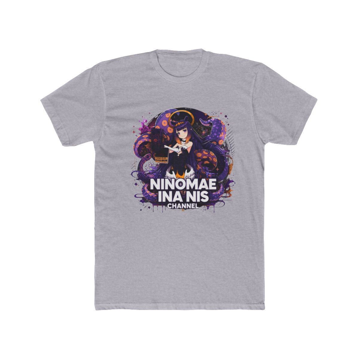 Hololive EN - Ninomae Ina'nis Channel T Shirt - alternate angle 5, merchandise