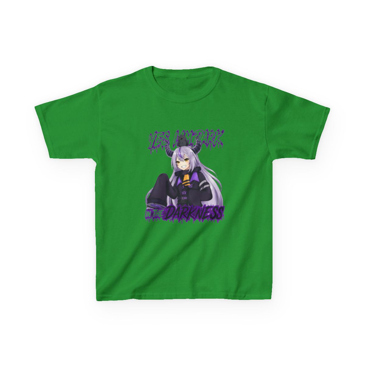 Hololive - La+ Darkness Kids T-Shirt | Hololive EN - alternate angle 3, merchandise