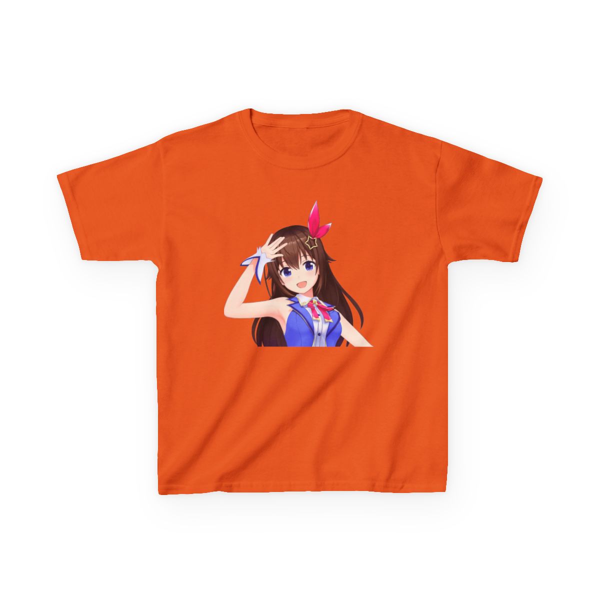 The Amelia Watson Ground Pound Kids T-Shirt | Hololive EN - alternate angle 5, merchandise